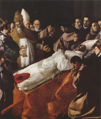 Francisco de Zurbaran The Death of St Bonaventura (mk08) oil painting image